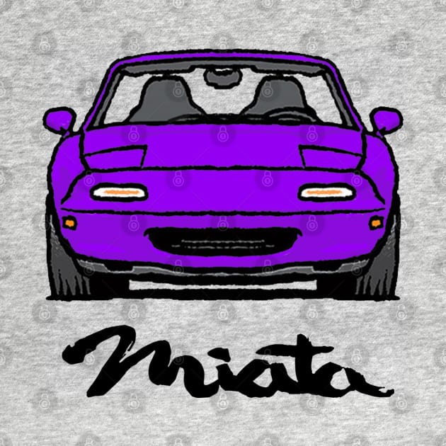 MX5 Miata NA Purple by Woreth